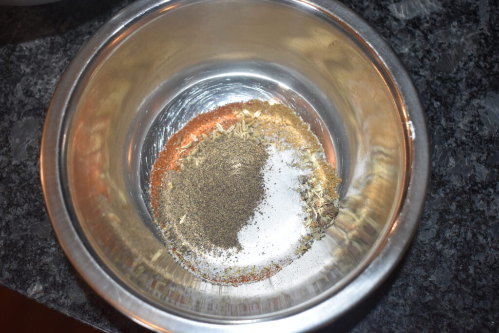 Spices in a bowl